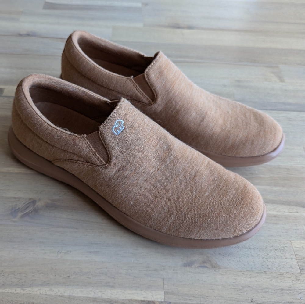 Merino Men's Slip-Ons Camel - Picture 5 of 11
